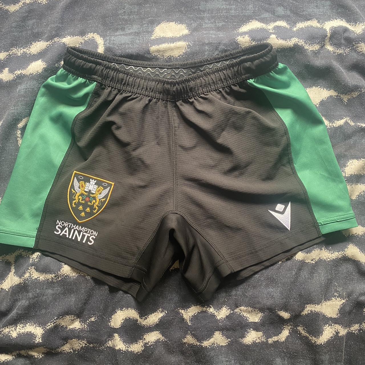 Northampton saints rugby union shorts. In excellent... Depop