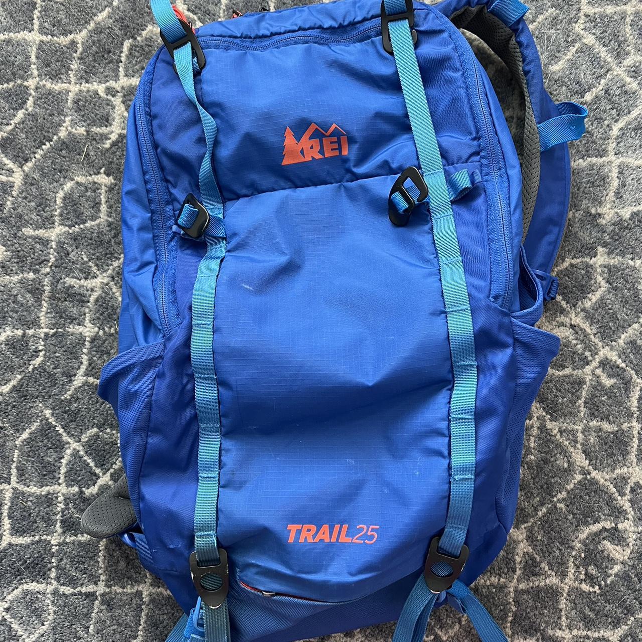 Blue REI Trail 25 Backpack. Slot to slip your... Depop