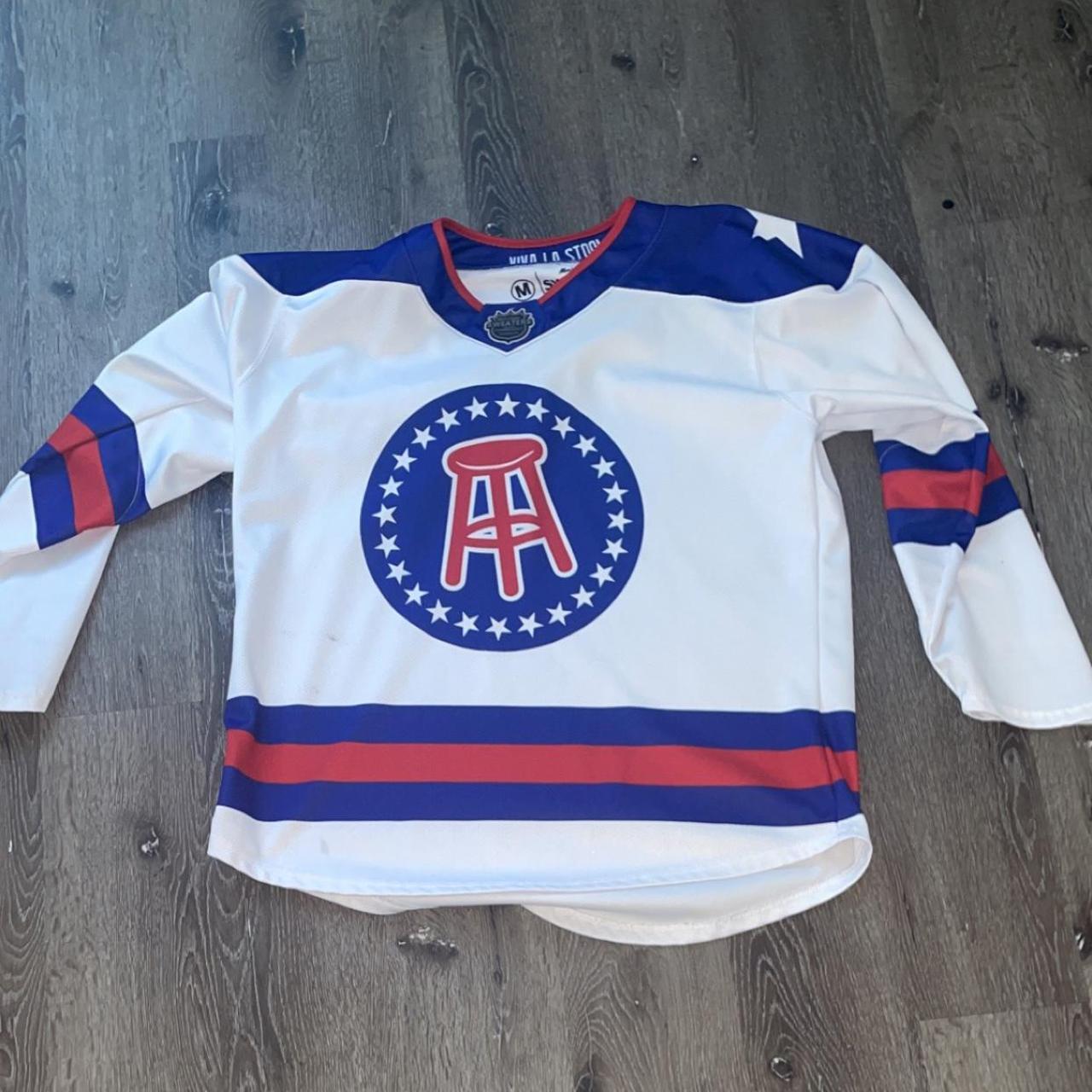 Barstool hockey hot sale jersey