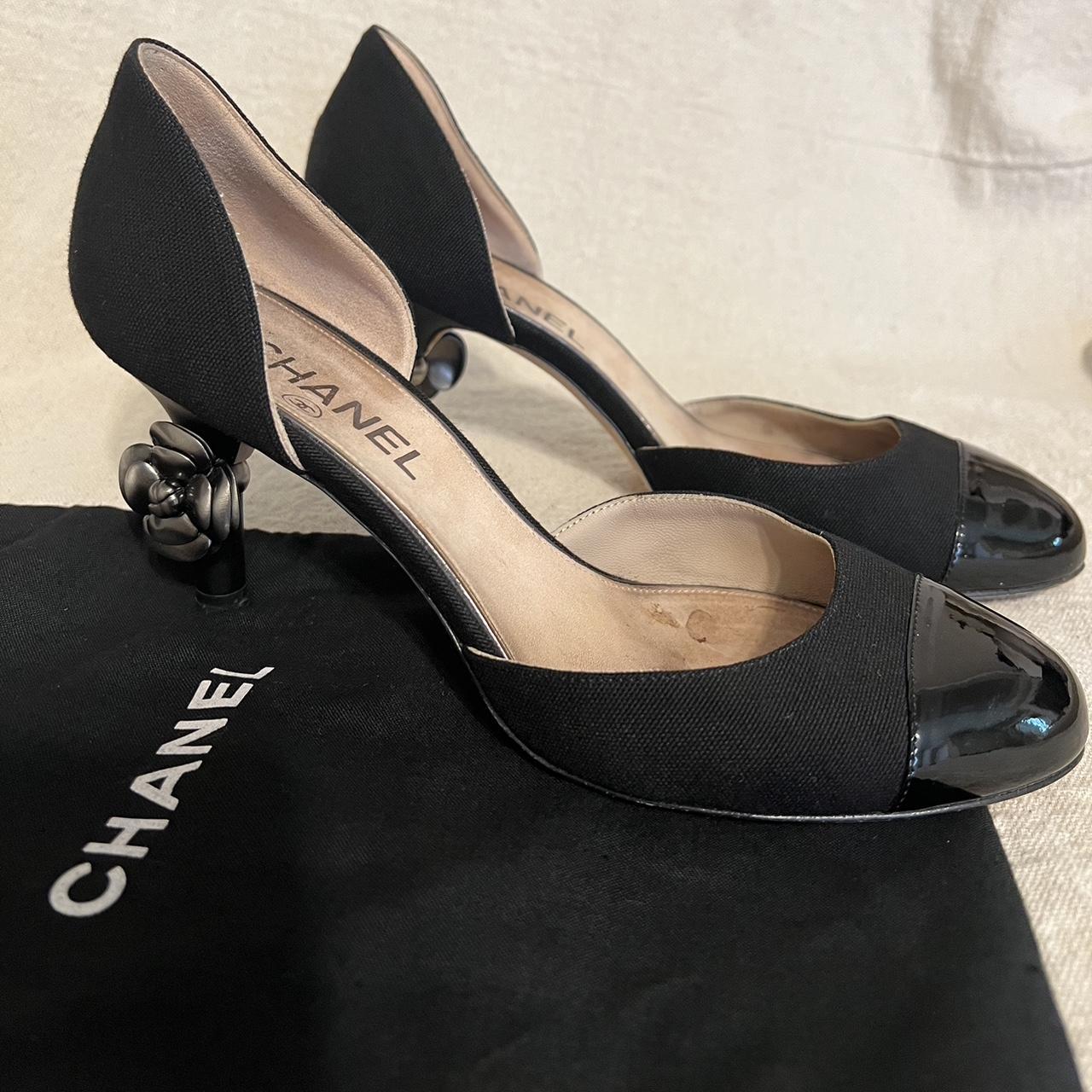 CHANEL, Shoes, Chanel Pearl Heel Pumps