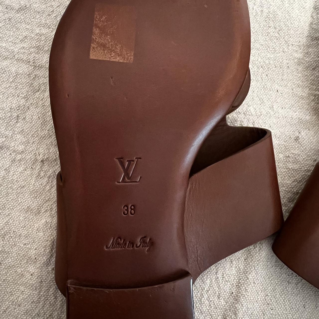 Louis Vuitton sandals -good condition -price - Depop