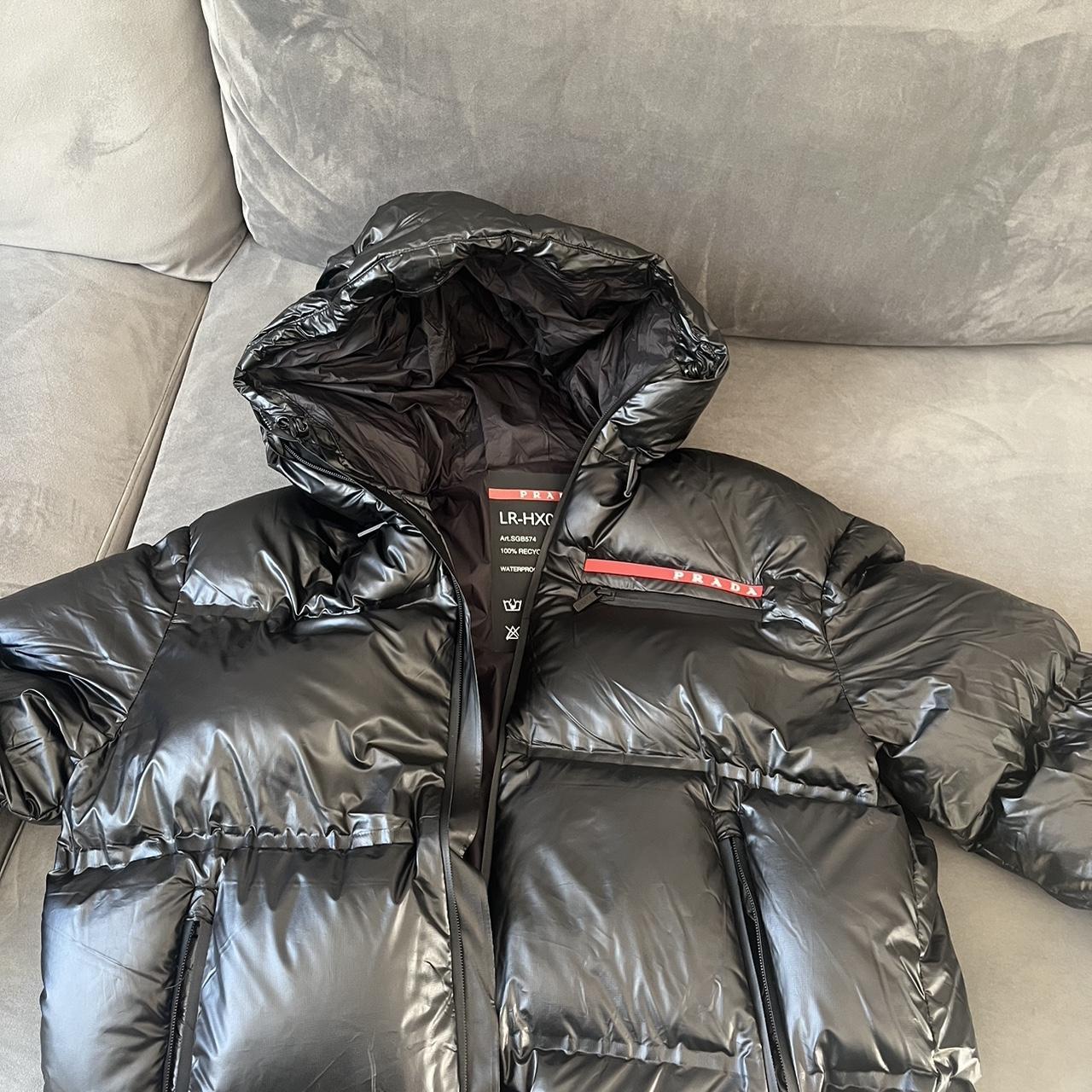 Prada nylon puffer boot — literally just bought - Depop