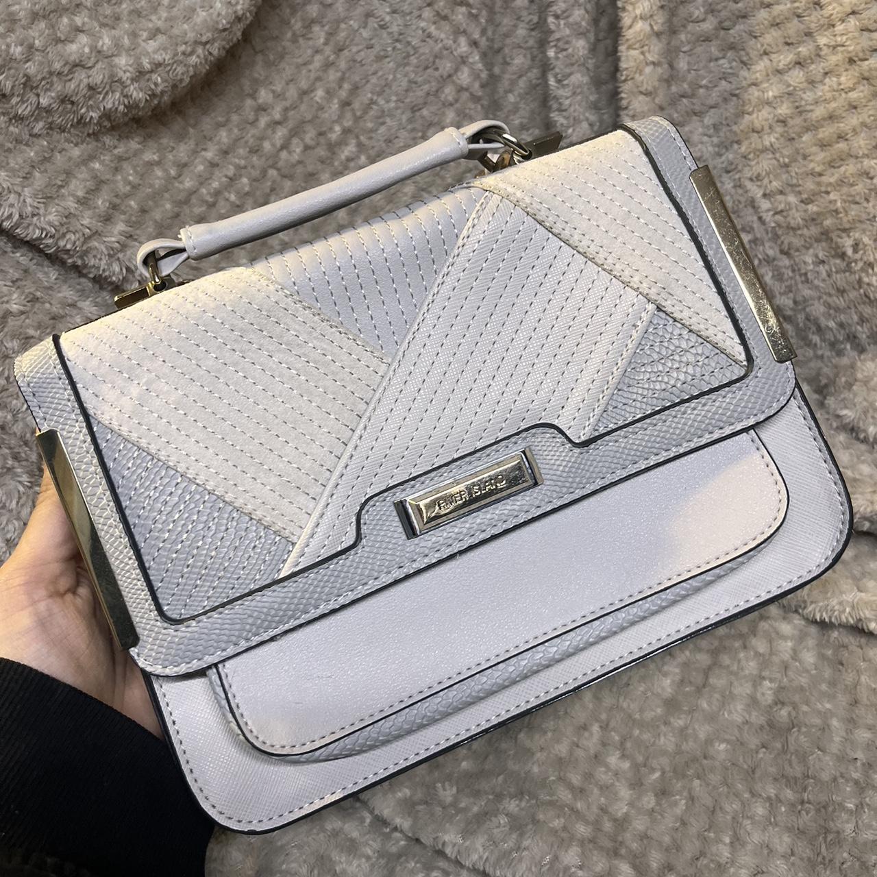 River island grey bag #bag #purse #riverisland... - Depop