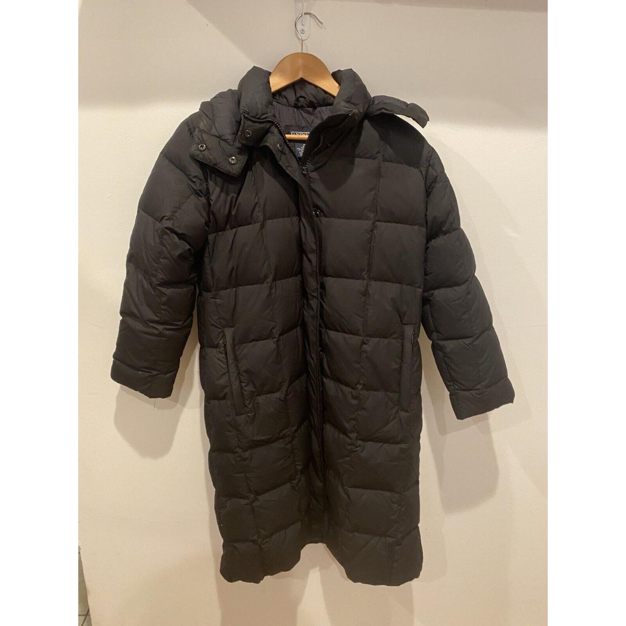 Lands End Womens Down Fill Parka Size 2-4 Petite... - Depop