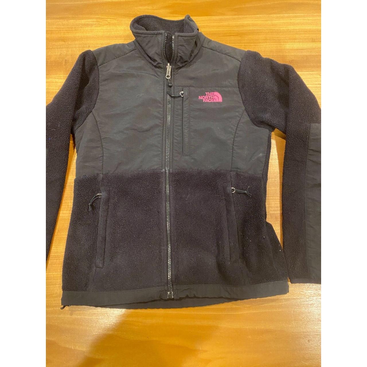 The North Face Pink Ribbon Denali Fleece Jacket in Black