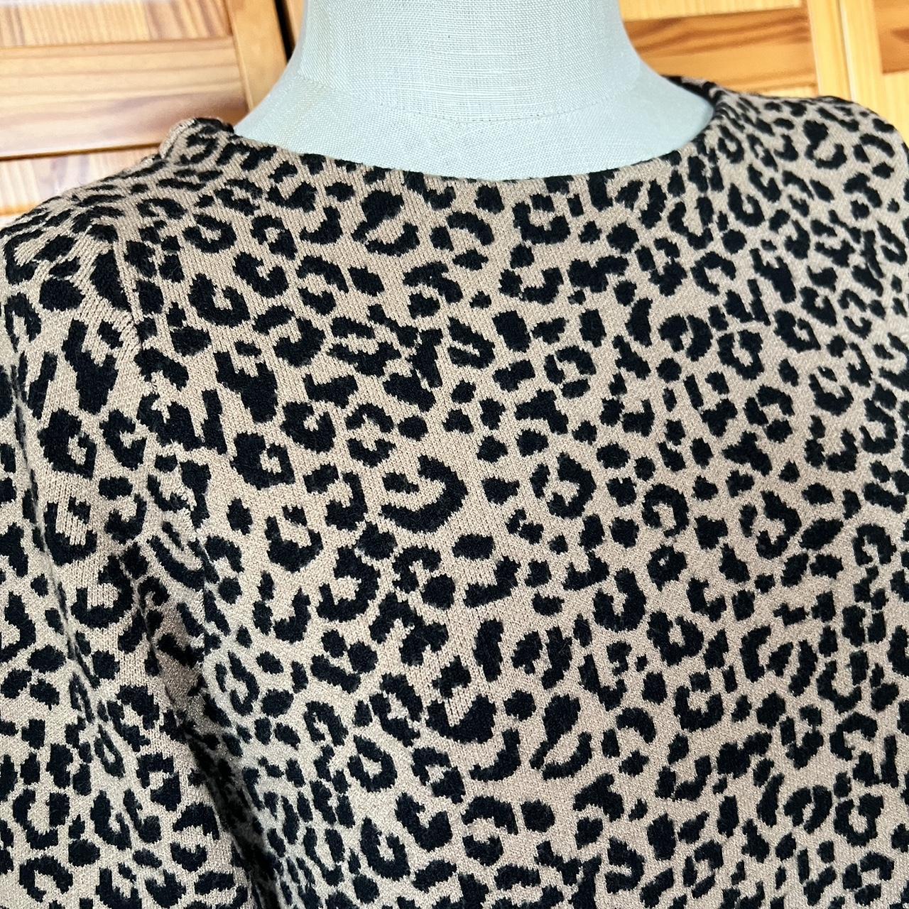 Cynthia rowley hotsell leopard sweater