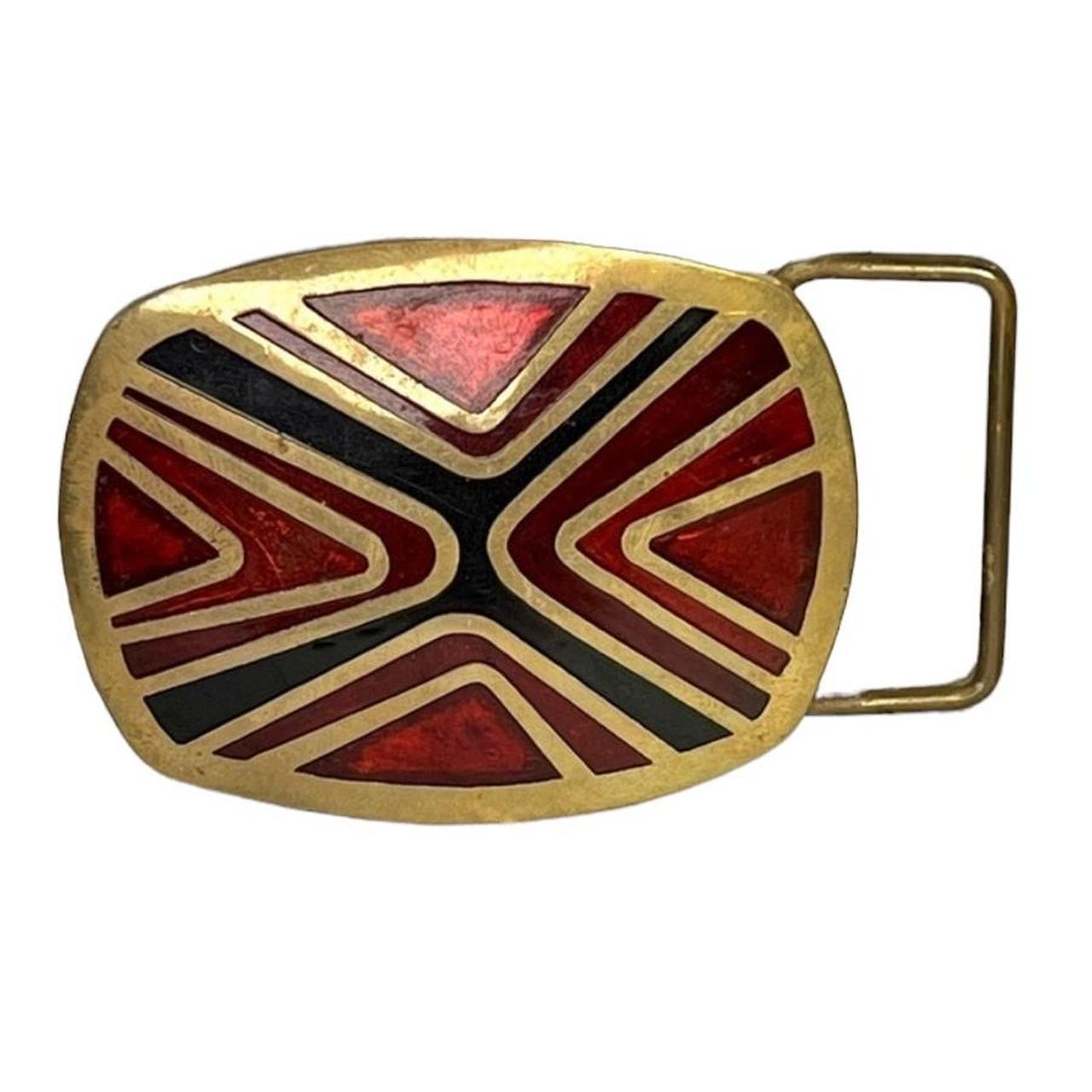 Men's vintage hot brass belt buckle