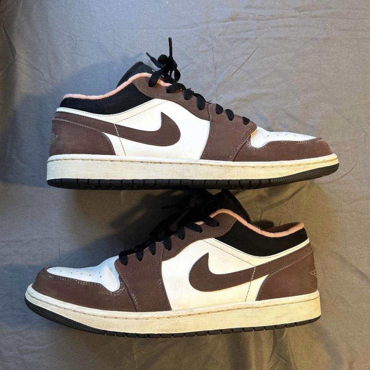 brownish jordans
