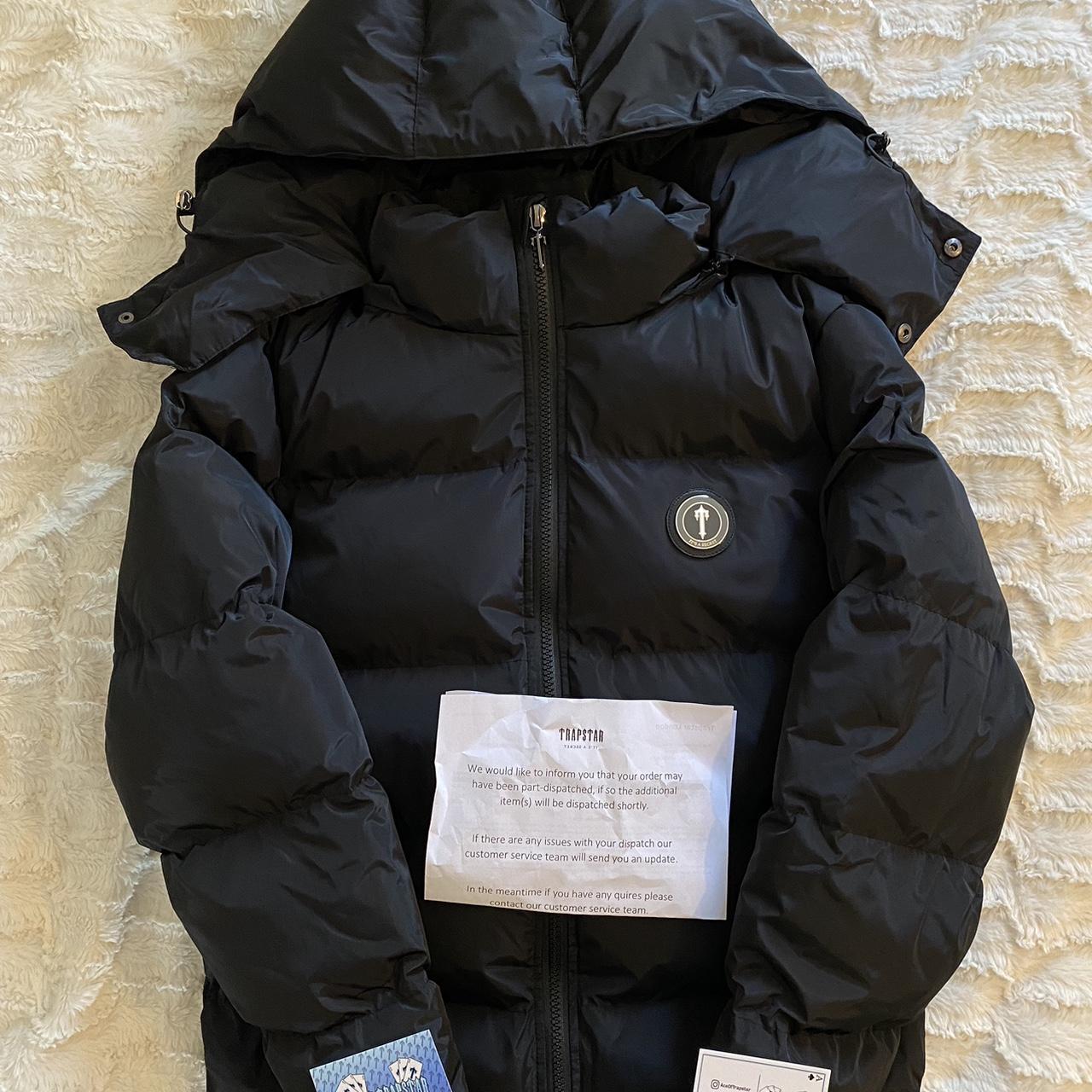 Black Edition Trapstar Puffer Jacket Size XS 📏 Depop