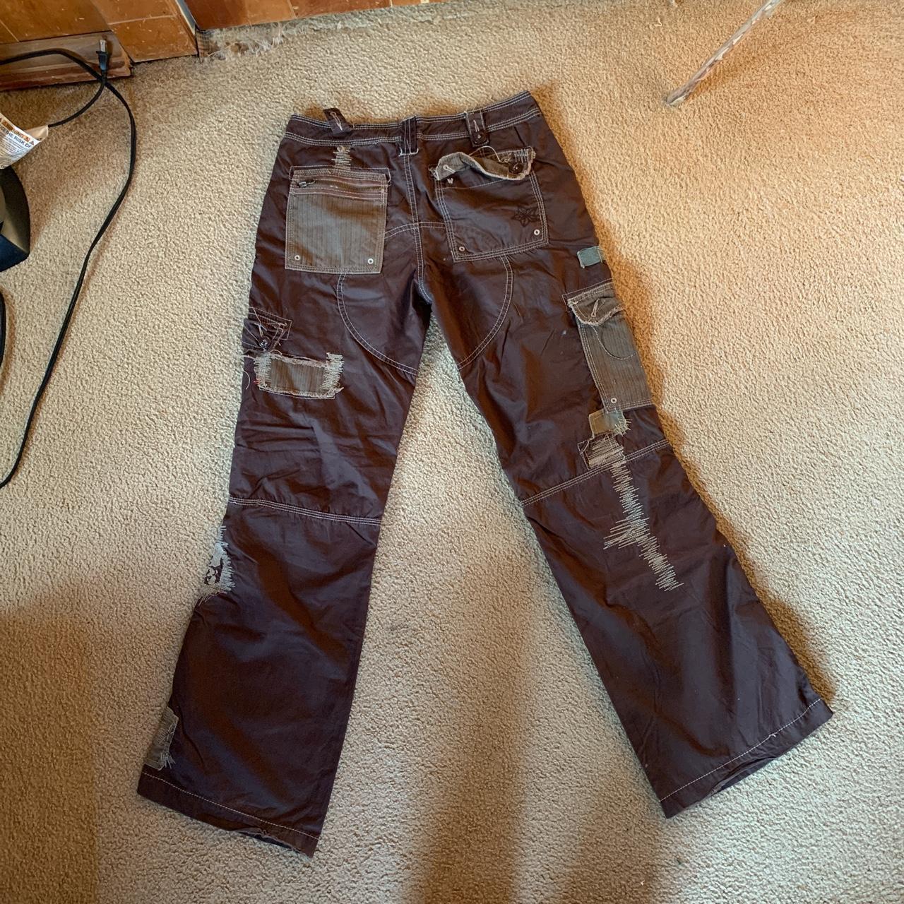 River Island Men's Brown and Khaki Jeans (2)