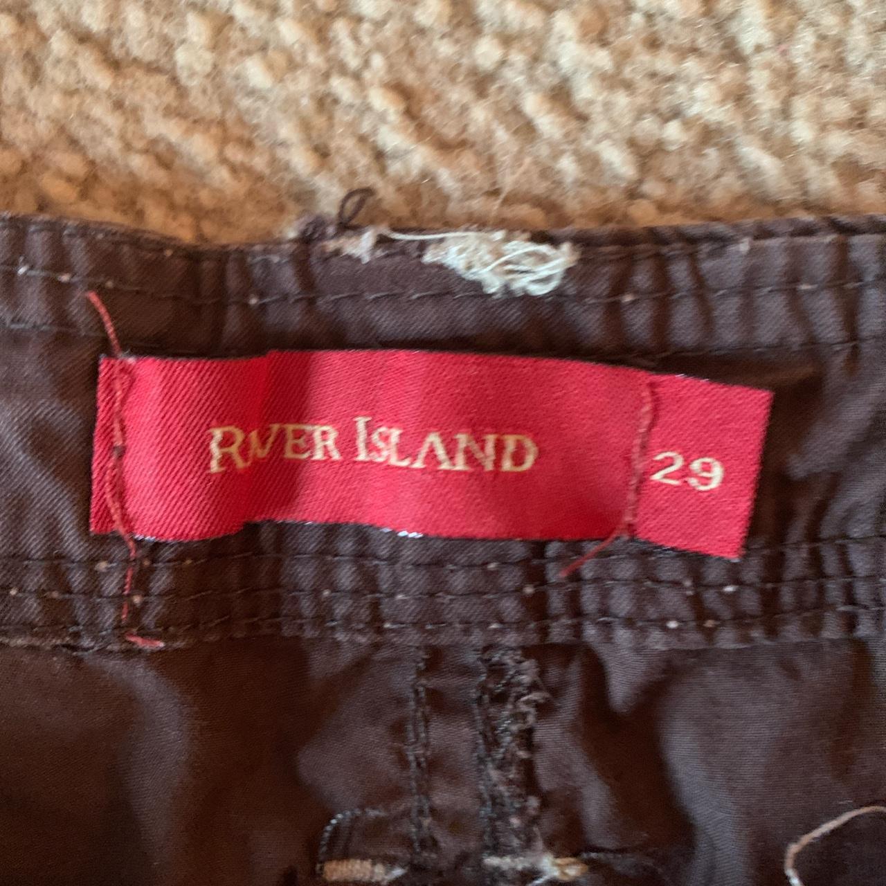River Island Men's Brown and Khaki Jeans (4)