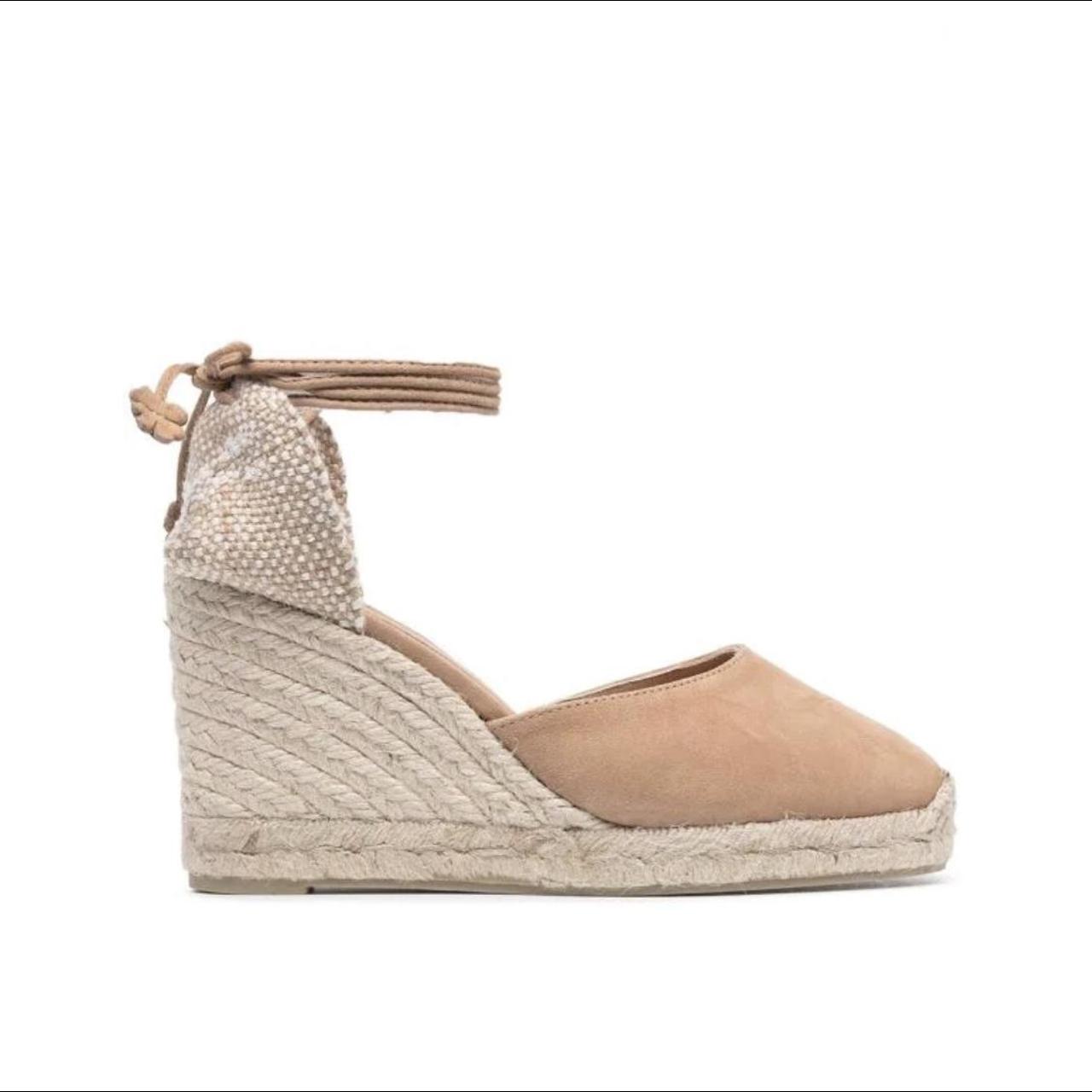 Castañer Carina Suede Wedge Espadrilles So comfy... - Depop