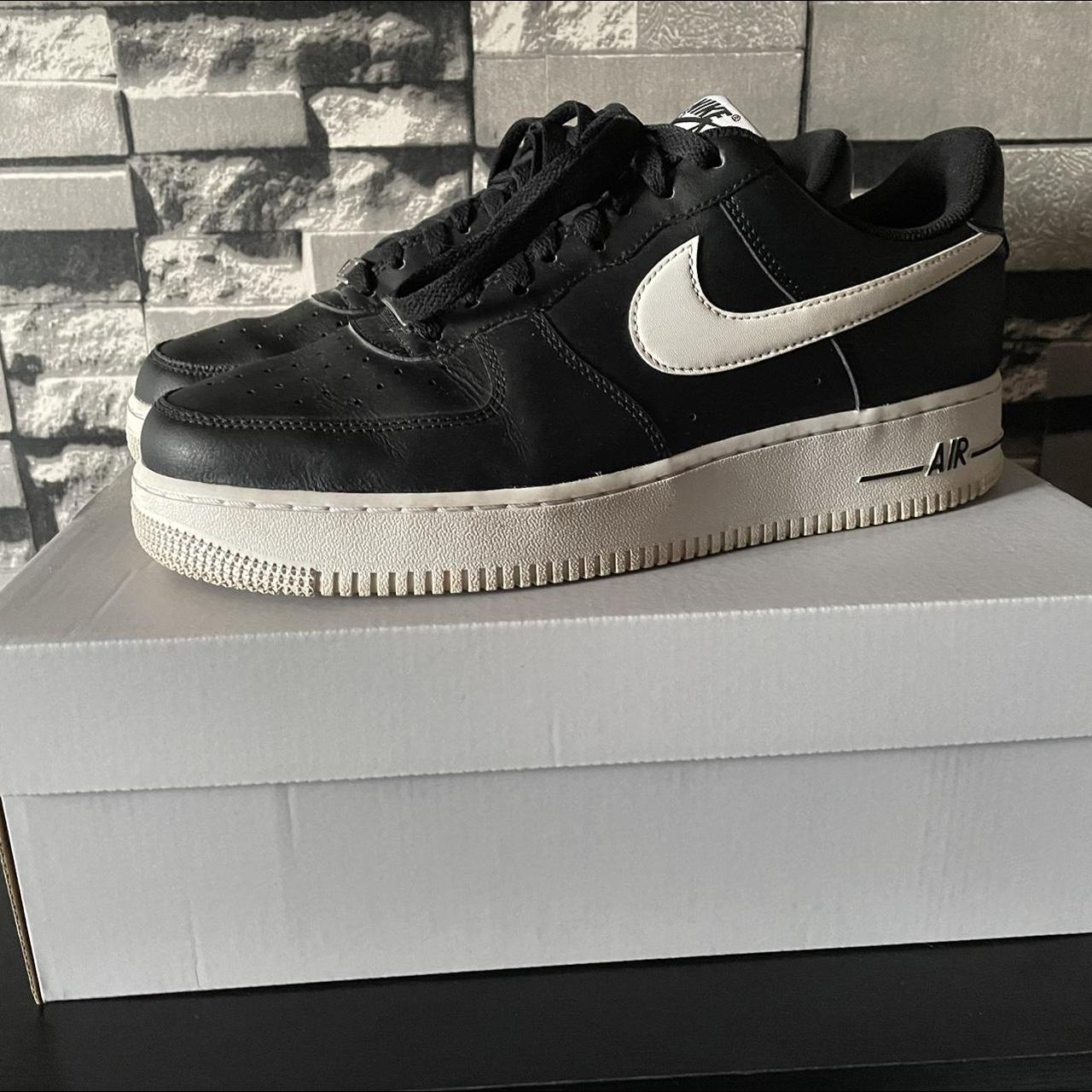 nike air force 1 white black stars