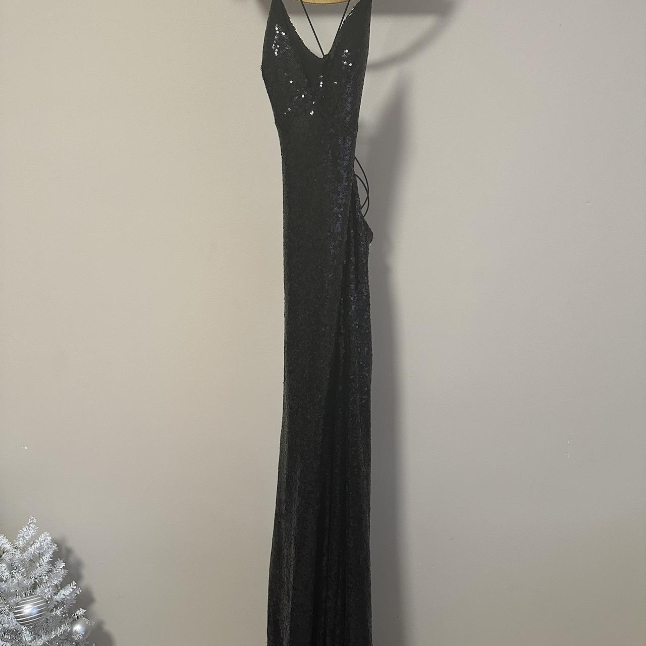 B. Darlin Black Sparkling Prom Dress -brand... - Depop