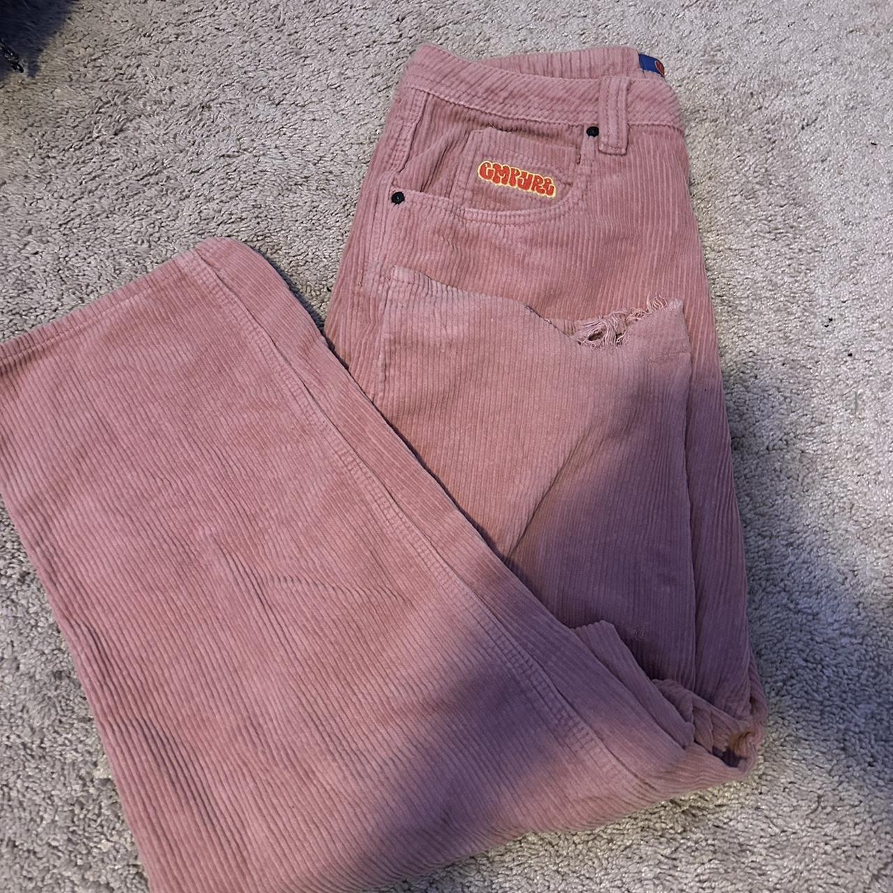 Pink empyre pants size 30 rip at bottom