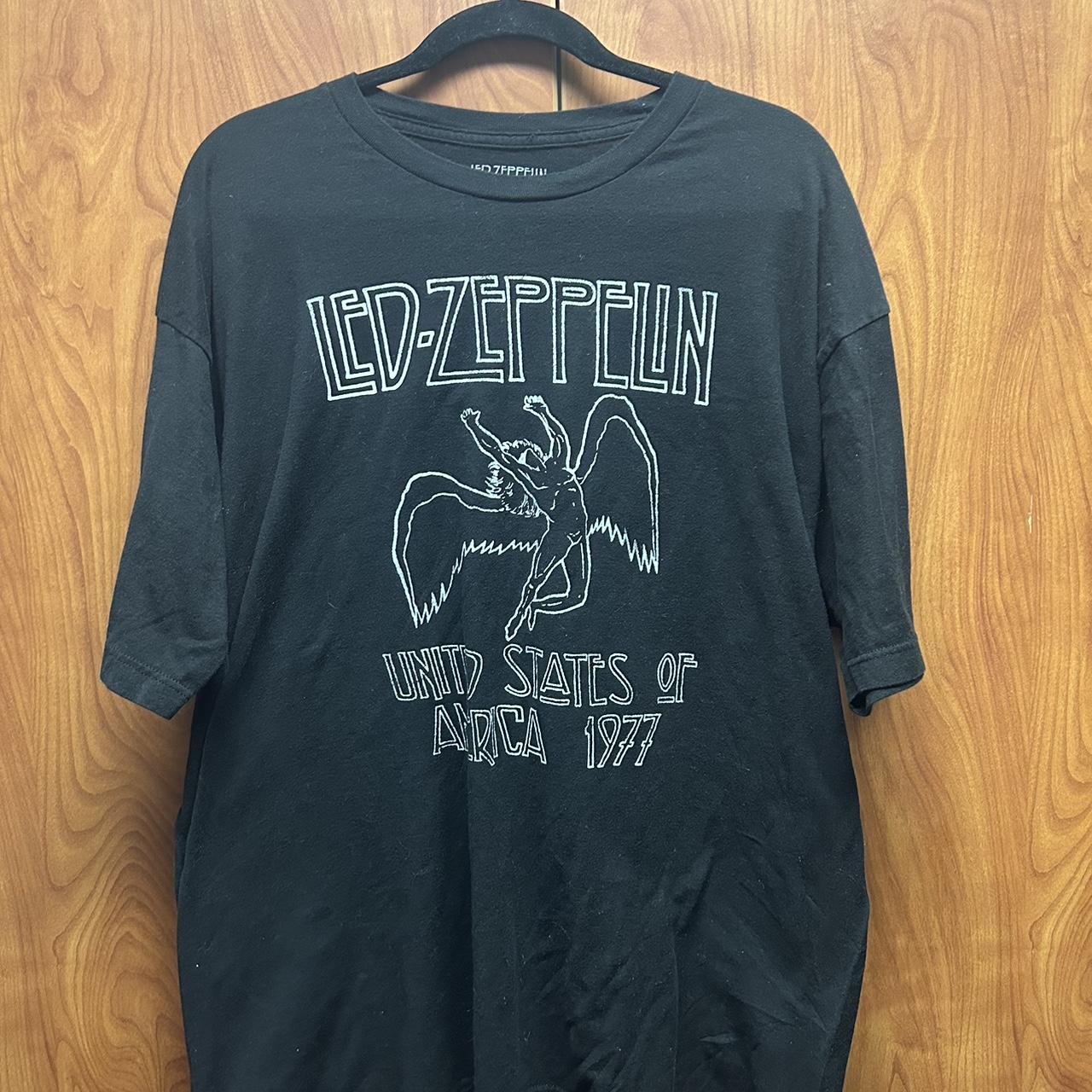 Led Zeppelin 1977 US tour tee. Very good condition... - Depop