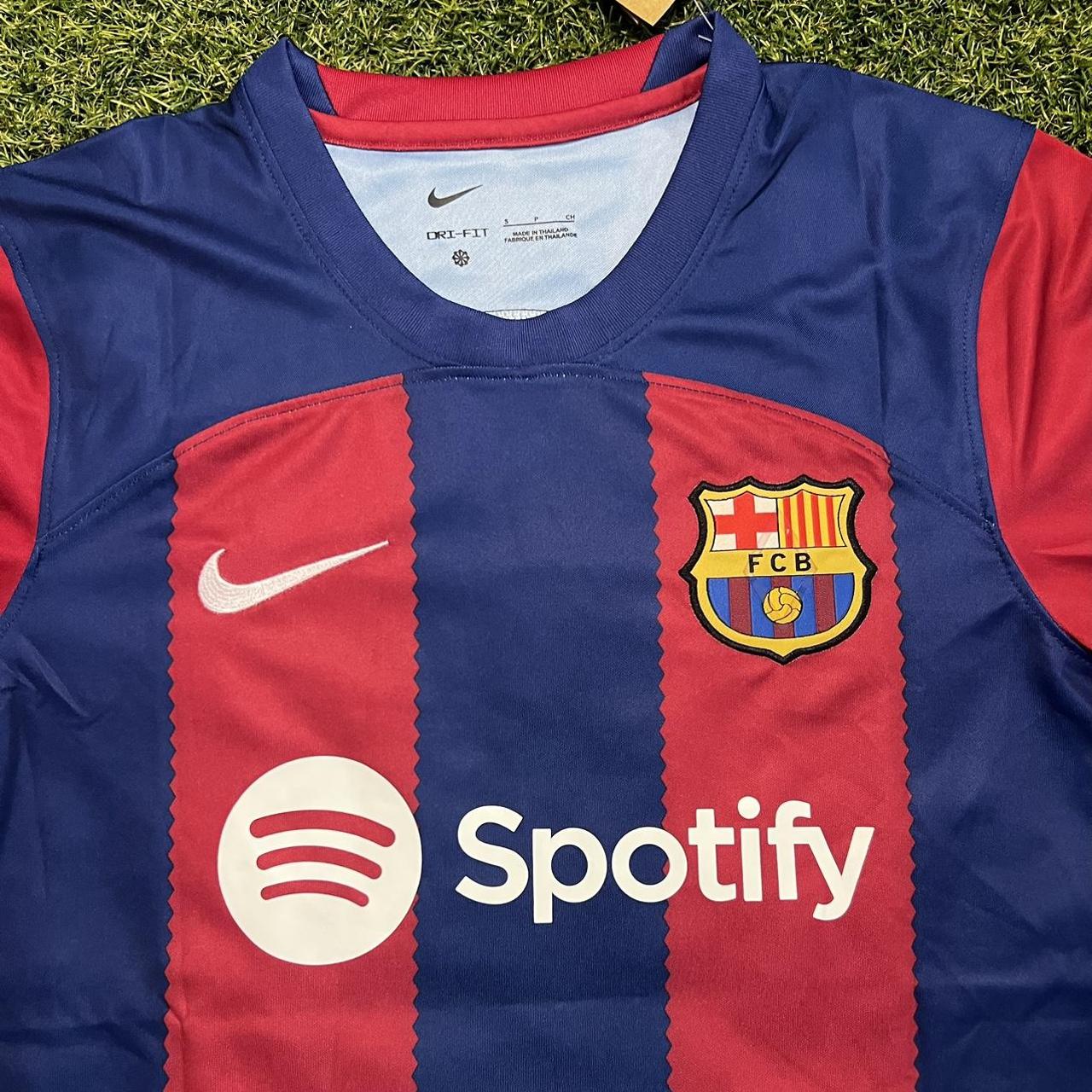 FC Barcelona Home Soccer Jersey Gavi #30 Player - Depop