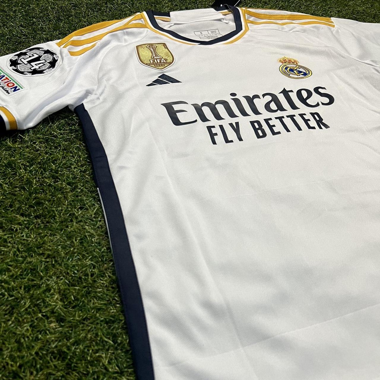 Real Madrid Jude Bellingham #5 23/24 Home Jersey... - Depop