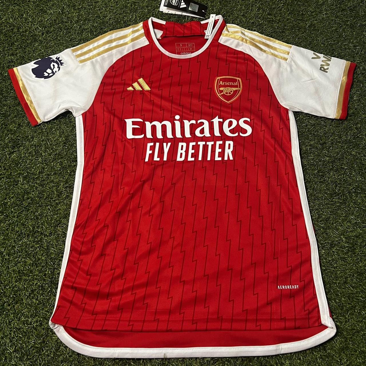 Arsenal 23/24 Home Jersey SAKA #7 - Men's... - Depop