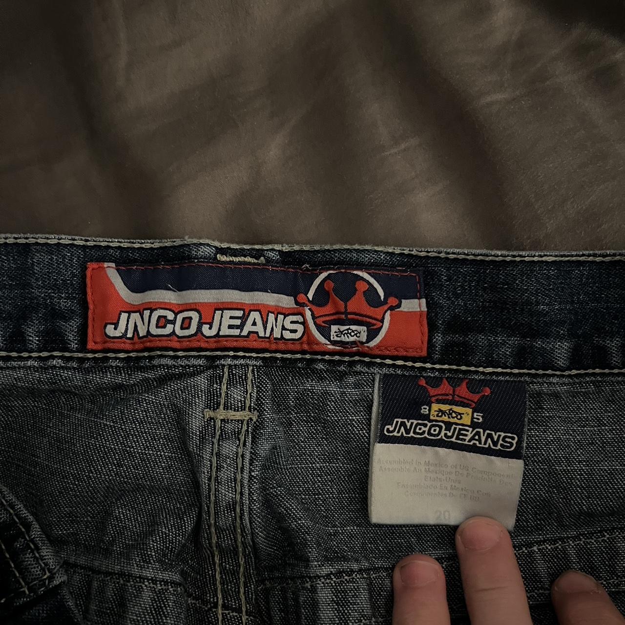 JNCO Men's Navy Jeans | Depop