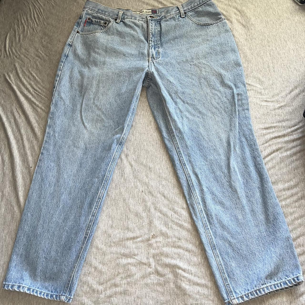 Vintage Bugle Boy Jeans Size: 40x30 Condition: 9/10,... - Depop