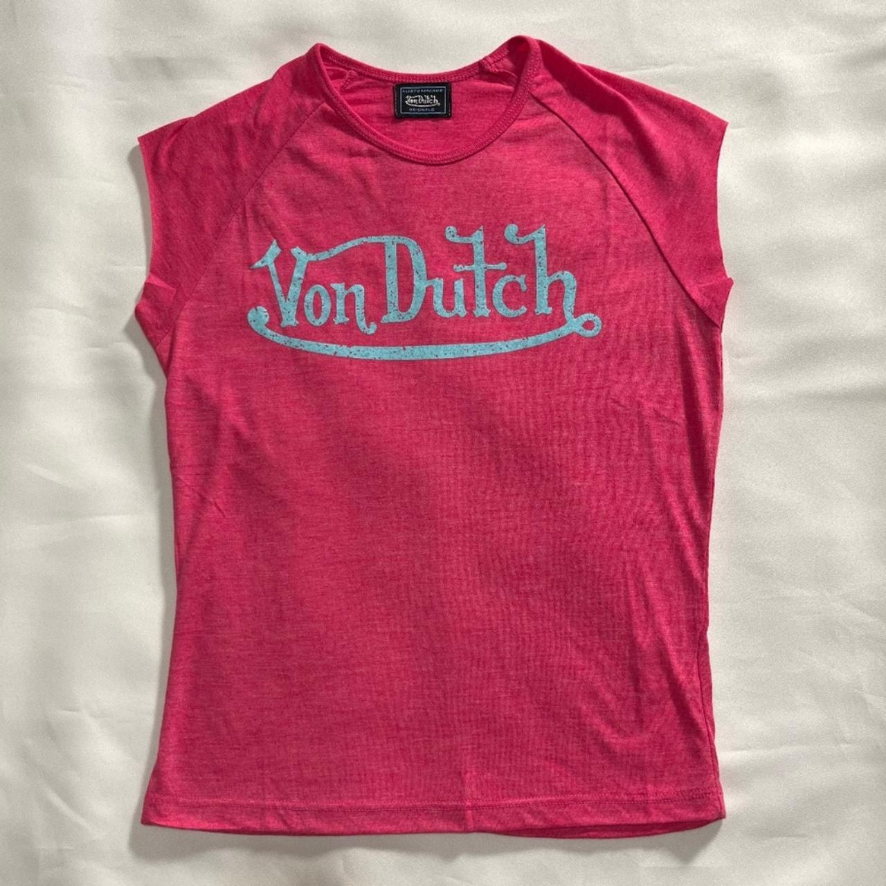 Von dutch sale pink shirt