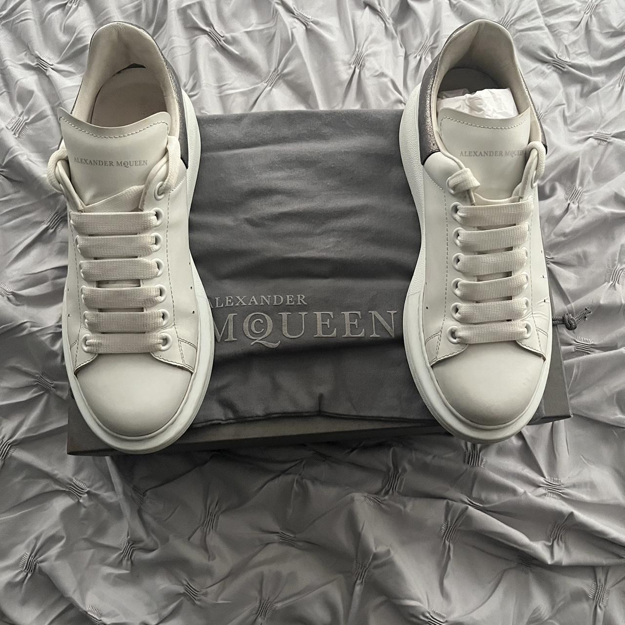 Alexander mcqueen fashion sneakers bronze