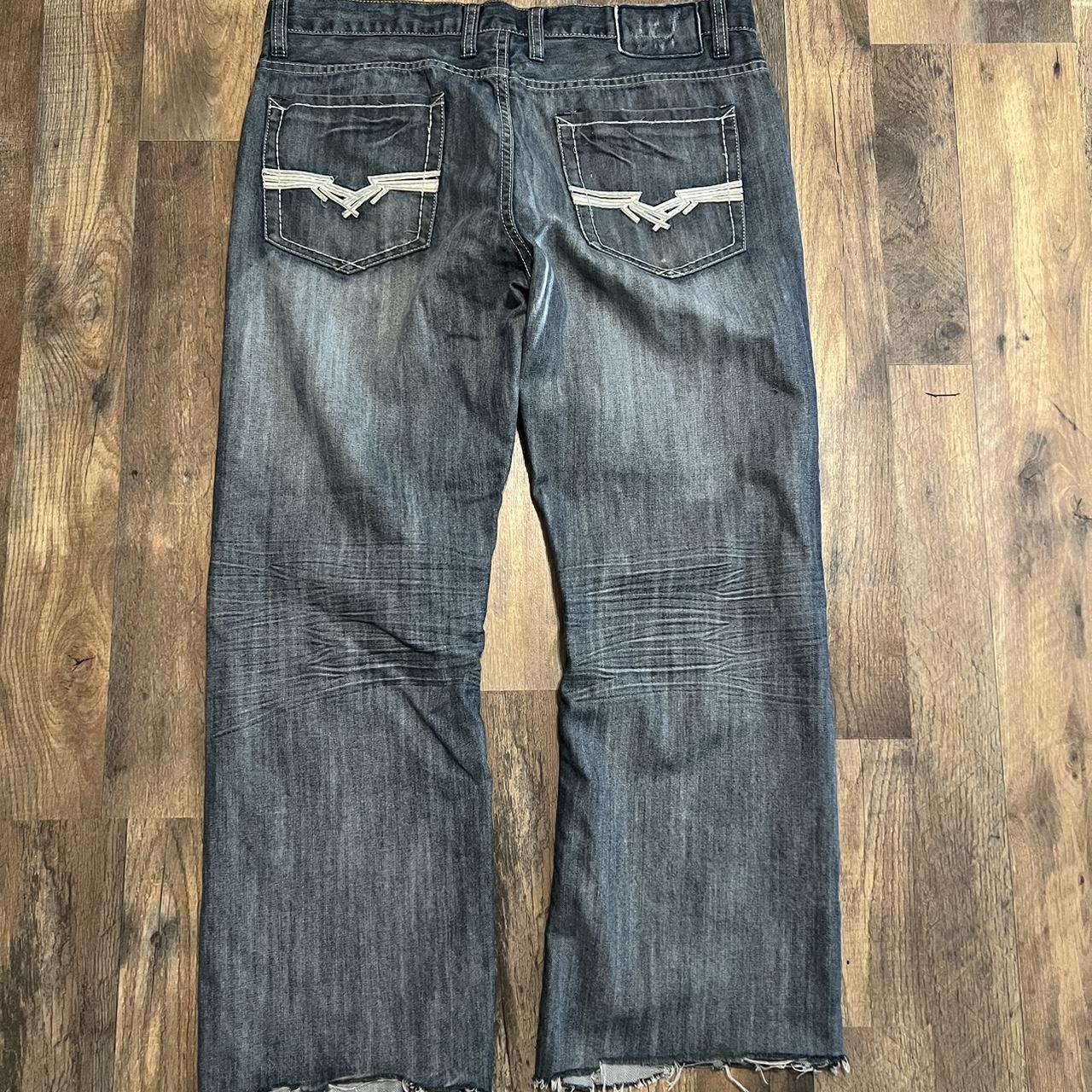 Y2K Helix Relaxed Bootcut jeans • Size 36 x 30 •... Depop