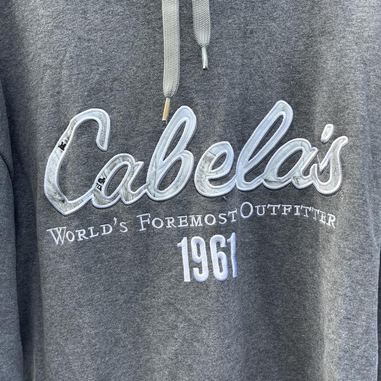 Cabela's Y2K Camo Sweatshirt size L Tall US Mens / | Depop