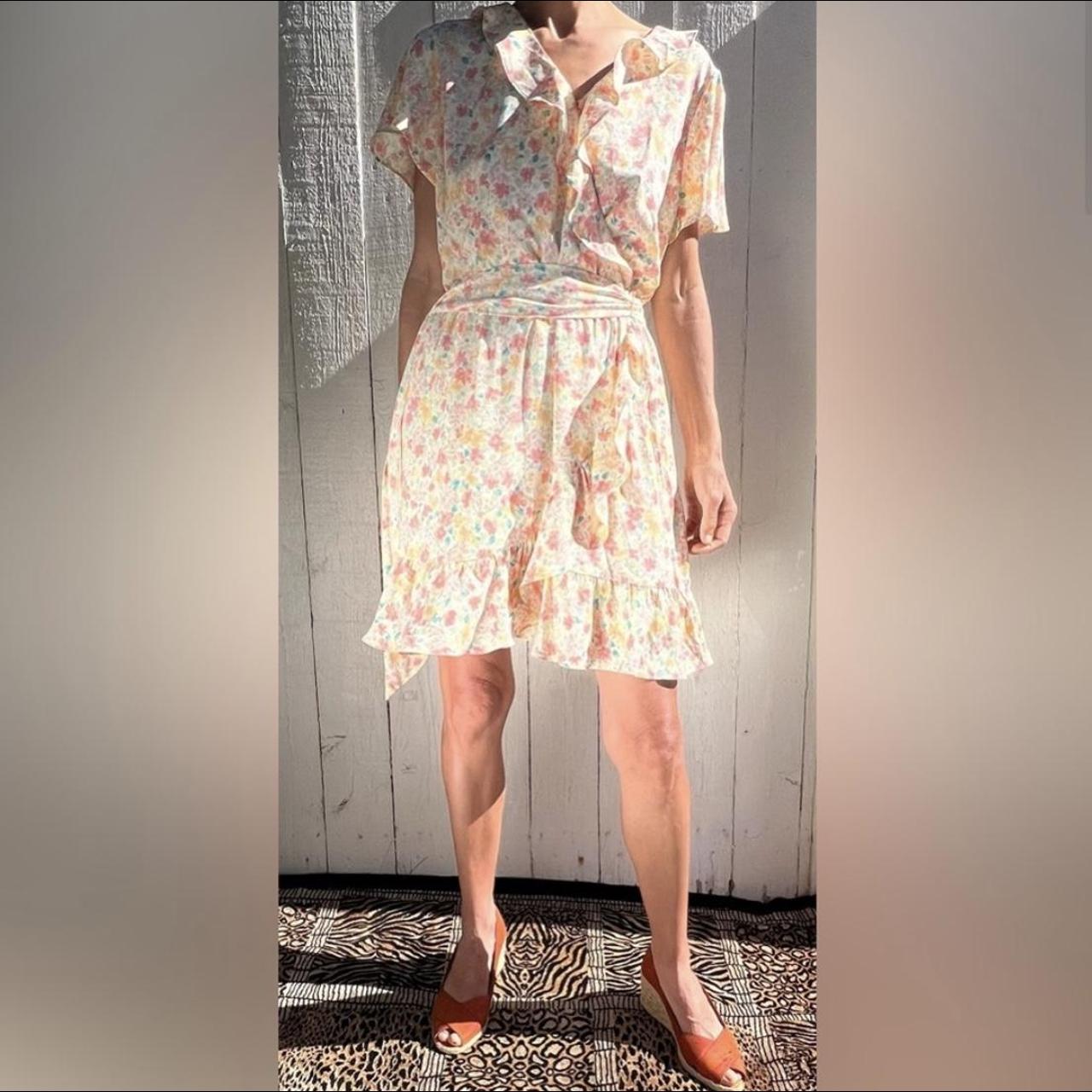 Women's LC Lauren Conrad Ruffle Wrap Midi Dress