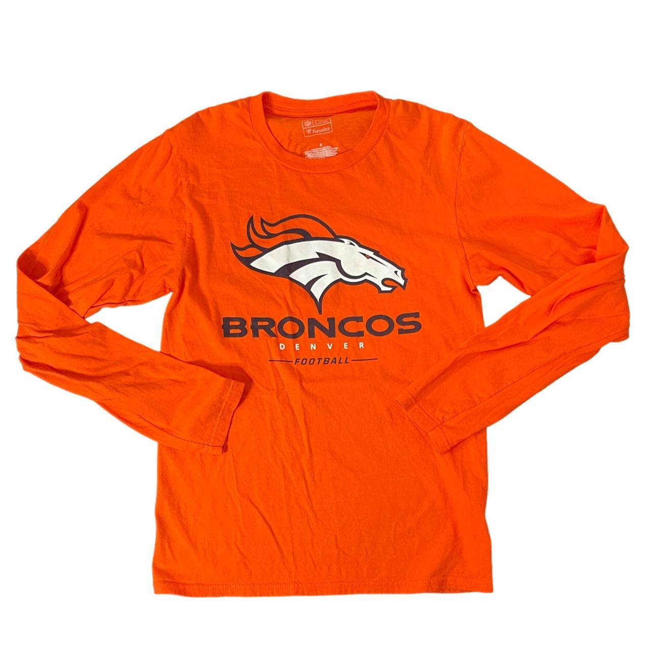 Long Sleeve Denver Broncos Spirit Jersey Denver Broncos NFL Pro