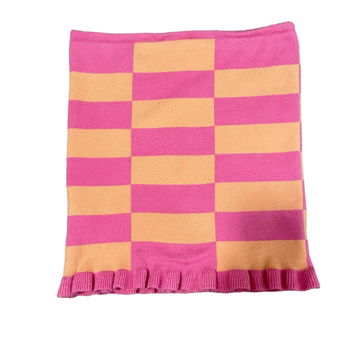 Boutique La Vie en Rose Women's Pink and Orange Crop-top