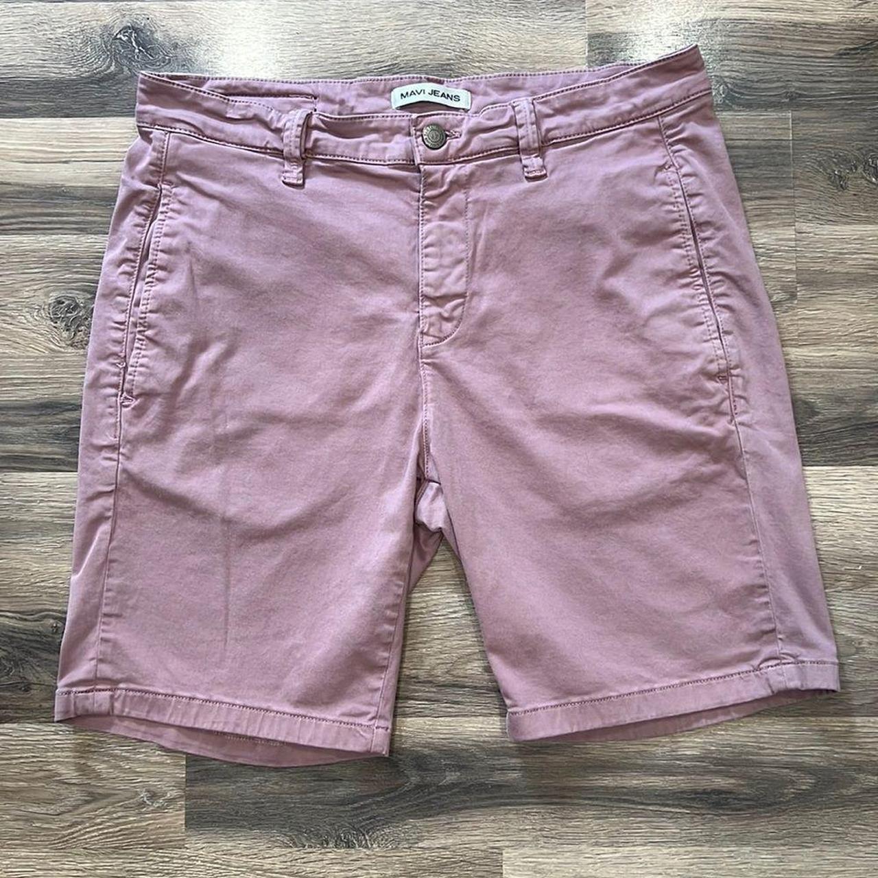 Mavi Jeans Men’s 34 Mauve Pink Simon Flat Front... - Depop