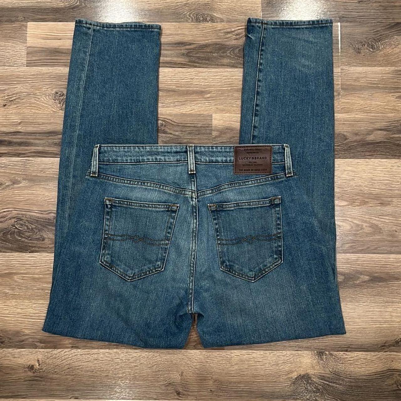 Lucky Brand Men’s 121 Slim Size 30 Medium Wash... - Depop