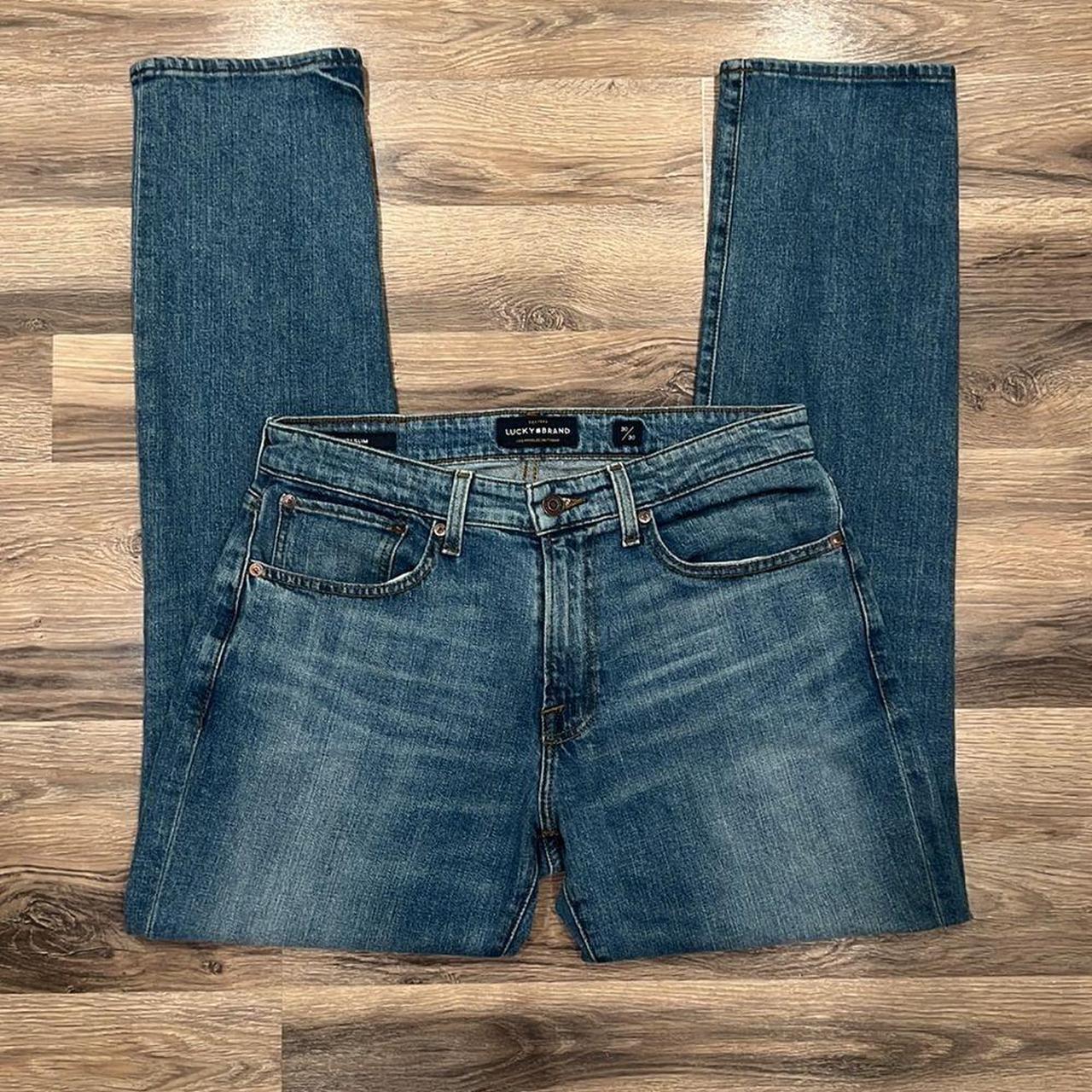 Lucky Brand Men’s 121 Slim Size 30 Medium Wash... - Depop