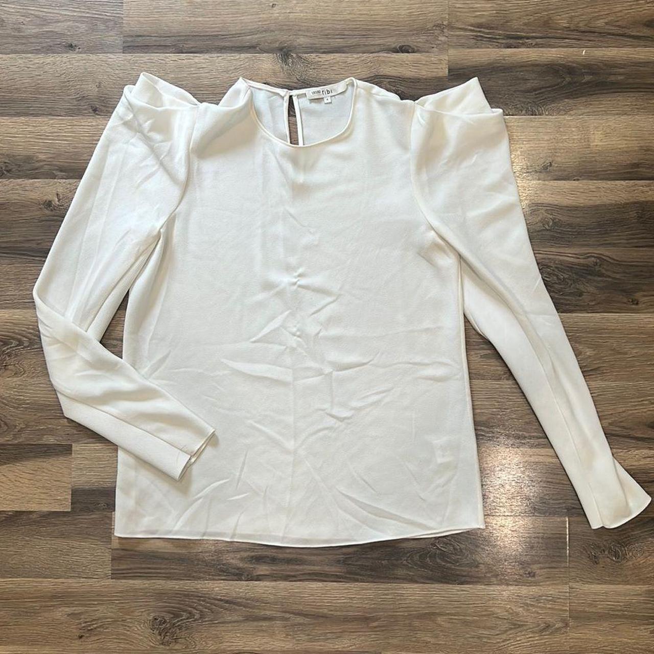 Tibi store white blouse