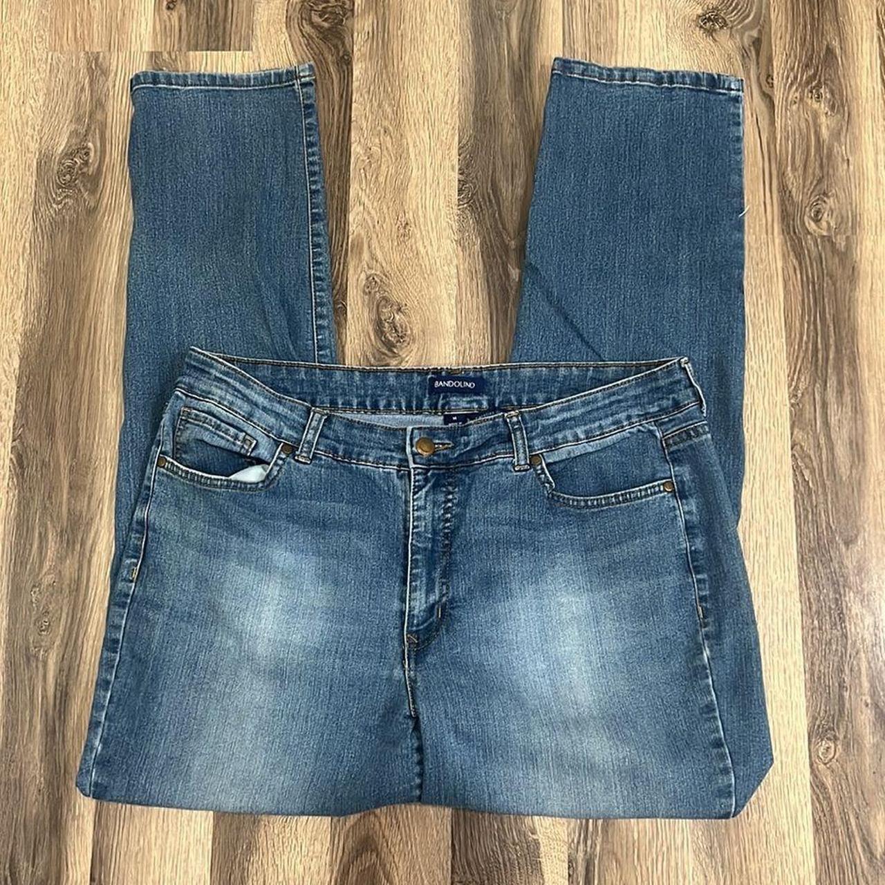 Bandolino Women s 14 Caroline Slim Fit Medium Wash. Depop