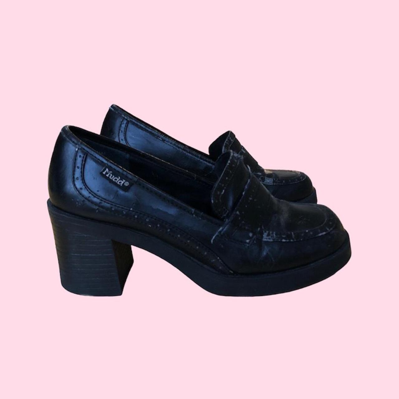 mudd chunky loafers