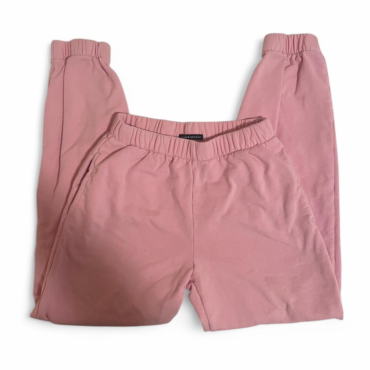 Brandy Melville Women's Sweatpants Pink One size – pink brandy