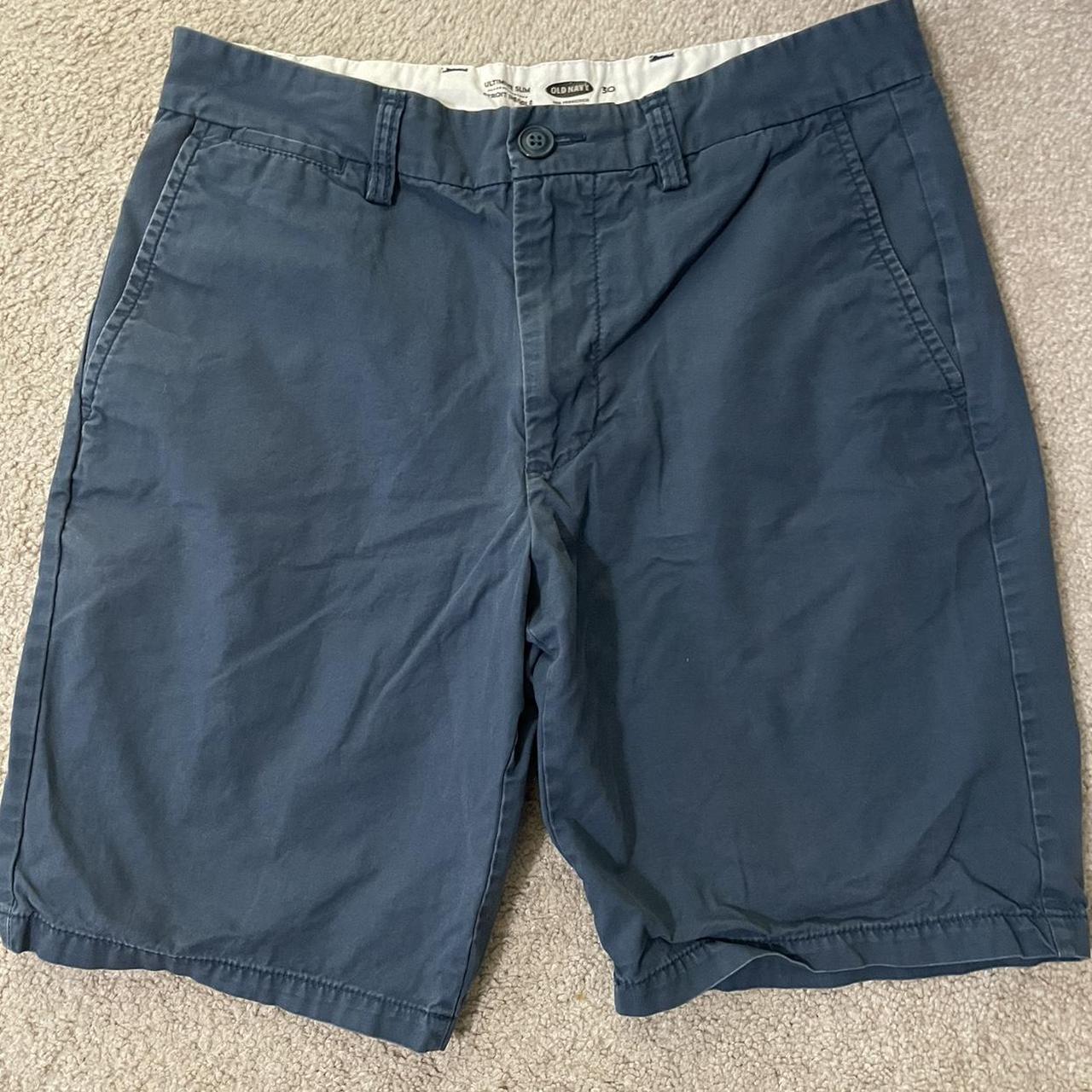 old navy ultimate 30 waist slim fit blue chino. Depop