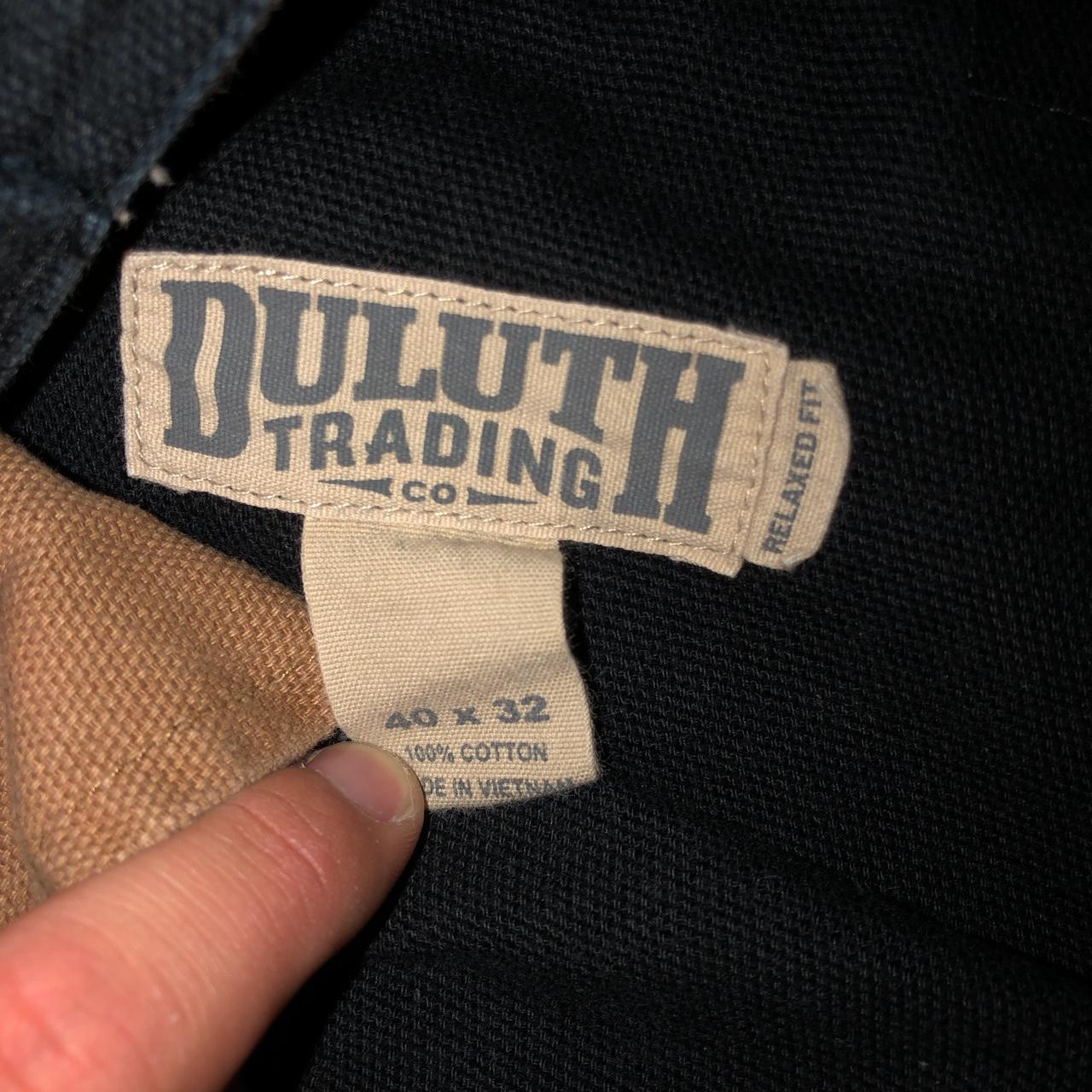 Duluth Trading Company Men's Black Jeans | Depop