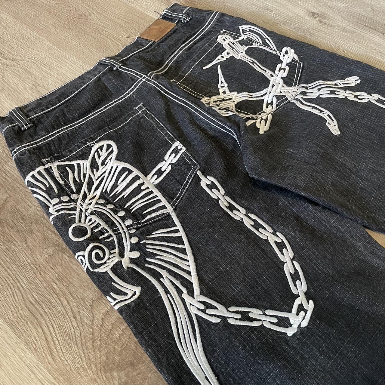 SurgeStyle Boutique Misbehaved Metal Chain Jeans M