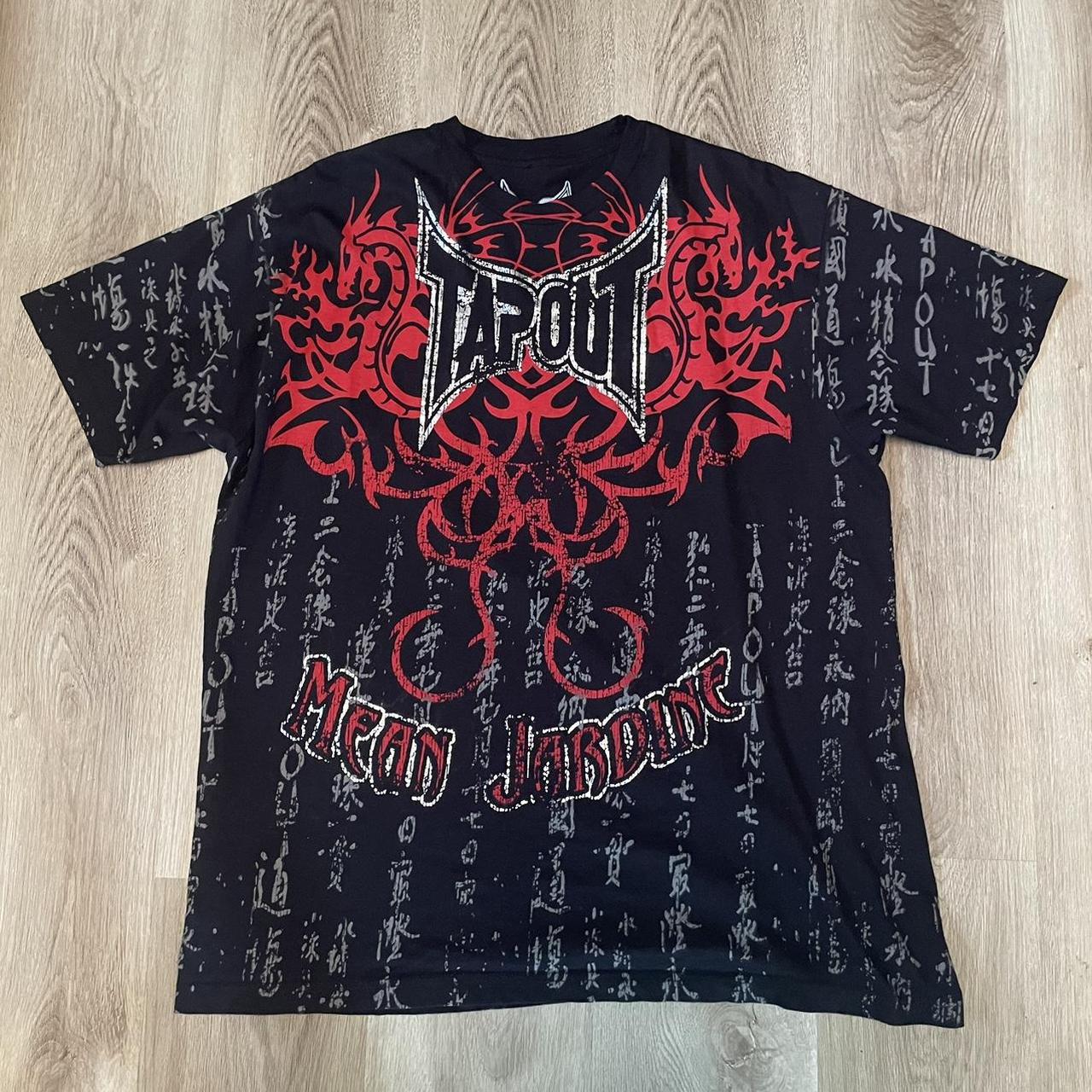 RAREST TAPOUT SHIRT OAT‼️‼️ -crazy y2k grunge tapout