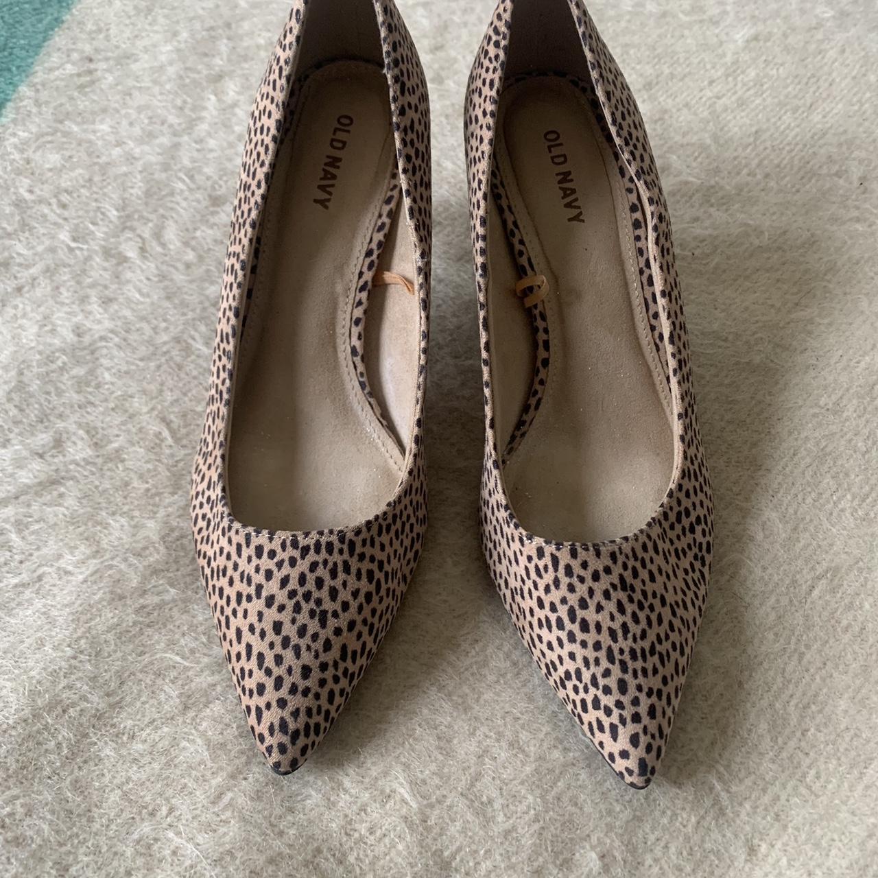 Old navy leopard clearance heels