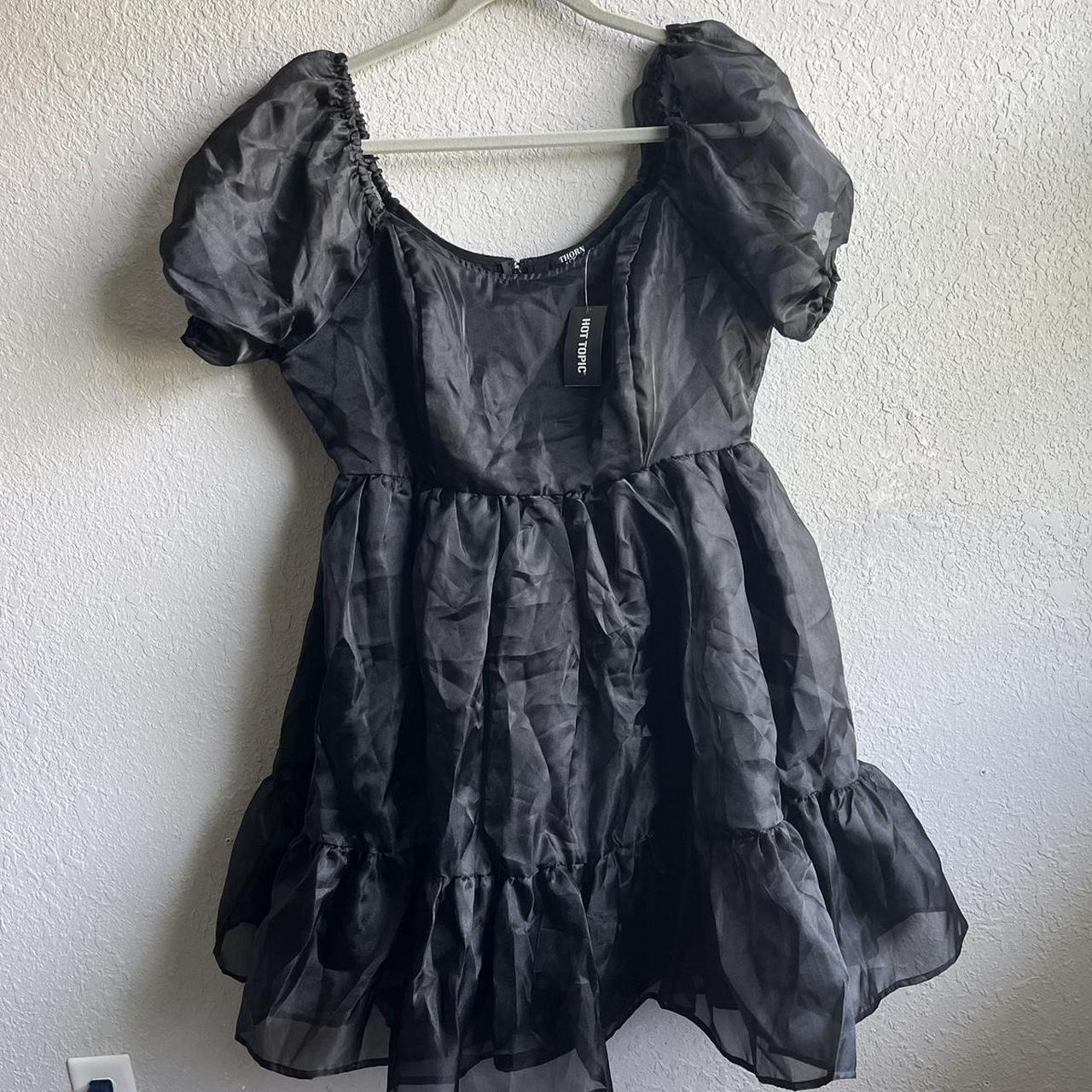 black thorn and fable organza dress hot topic... - Depop