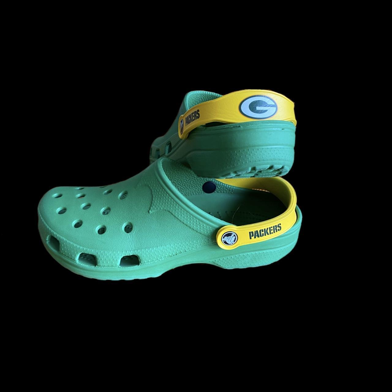 green bay packers crocs