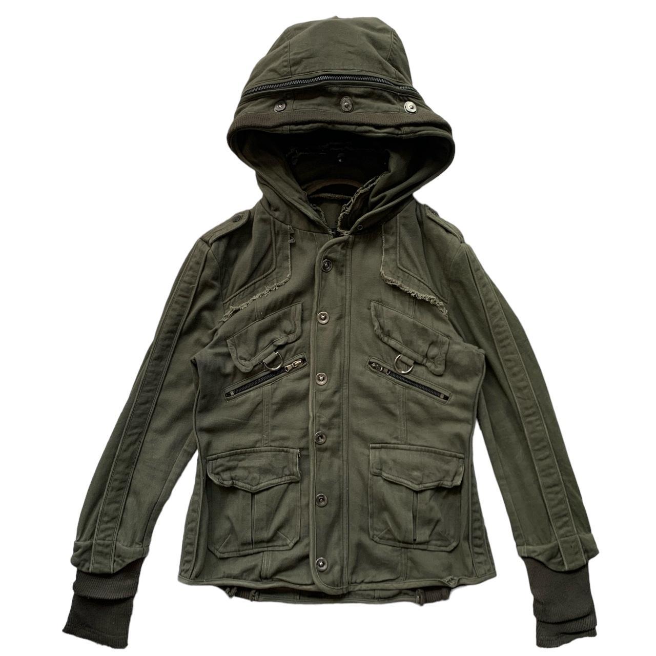 ジャケット・アウター 00s JACK ROSE Gimmick military jacket Jack Rose — 2000s Military Bono Jacket — rescuemyshadow