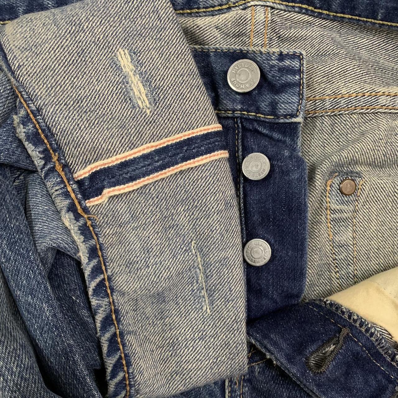 Vintage Hysteric Glamour Selvedge Studded Patches | Depop