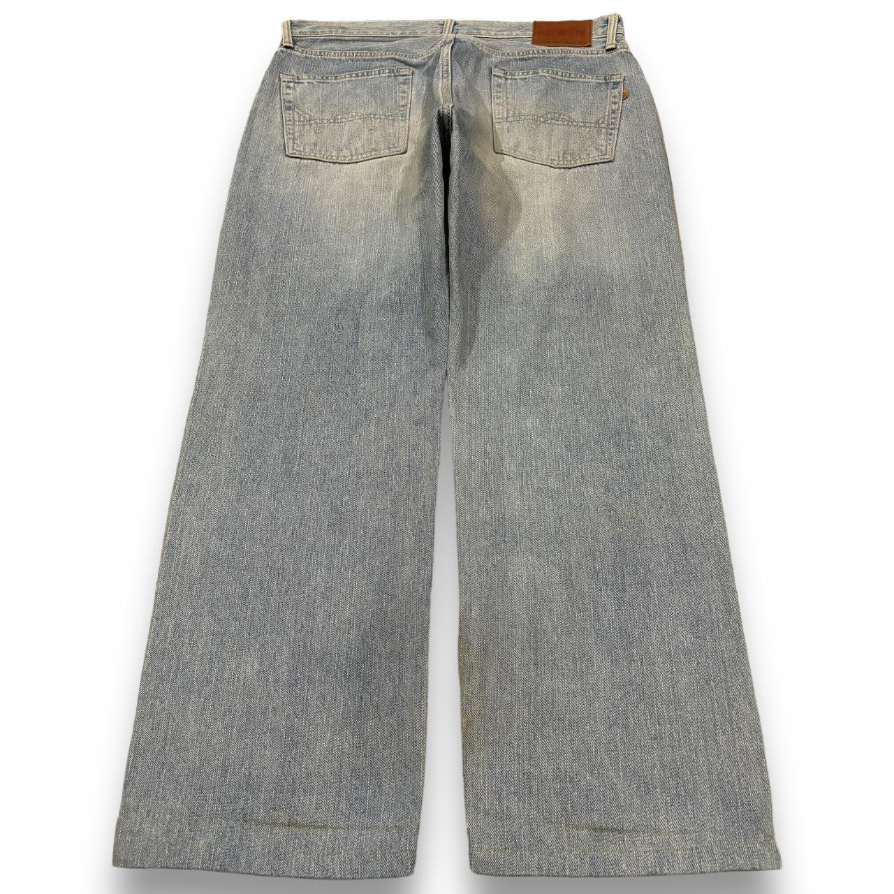 Vintage Edwin 403 Light Washed Distressed Grunge | Depop