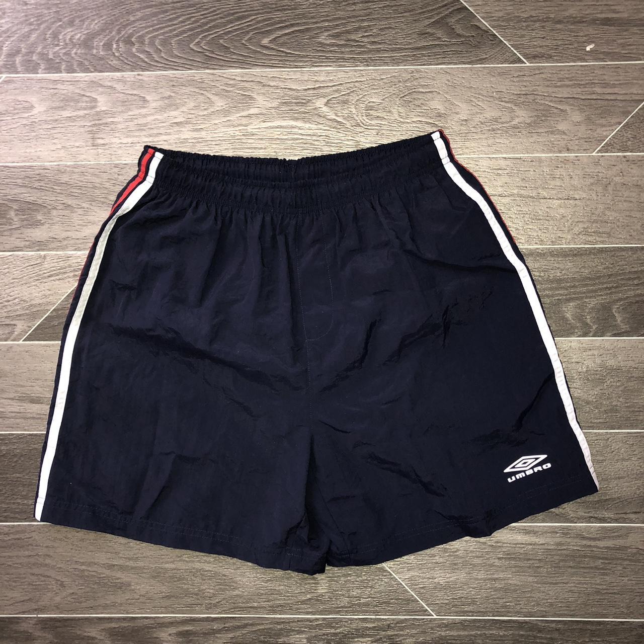 Umbro Men's Navy Shorts | Depop